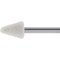 Produktbild zu LUKAS Filz-Polierstift Form Kegel Qualität P3 Kopf ø 25 mm Länge 30 mm