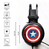 Słuchawki gamingowe 7.1 Kapitan Ameryka 001