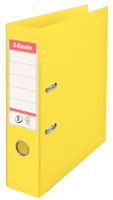 Ordner No.1 VIVIDA, Plastik, mit Schlitzen, A4, breit, gelb
