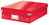 Organisationsbox Click & Store WOW, Mittel, Graukarton, rot