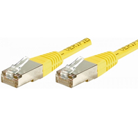 Tecline 245560 Netzwerkkabel Gelb 10 m Cat6 F/UTP (FTP)