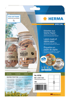 HERMA 10755 étiquette auto-collante Rectangle Permanent Marron 160 pièce(s)