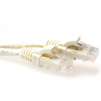 ACT CAT6A UTP cable de red Marfil 1 m U/UTP (UTP)