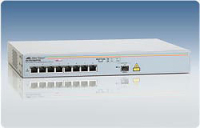 Allied Telesis Unmanaged 8 Port Power Over Ethernet Switch Nie zarządzany Obsługa PoE