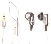 e+p CMP 4 hoofdtelefoon/headset Hoofdtelefoons Bedraad In-ear Zwart, Zilver