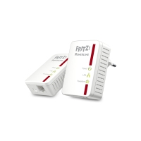 FRITZ!Powerline 510E Set, DE 500 Mbit/s Przewodowa sieć LAN Biały