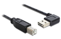 DeLOCK 1m USB 2.0 A - B m/m USB kábel USB A USB B Fekete