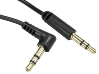 Cables Direct 3.5 mm - 3.5 mm M/M 1.5m audio cable 3.5mm Black