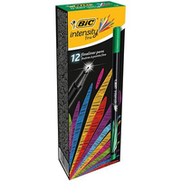 BIC fineliner Intensity stylo-feutre Fin Vert 12 pièce(s)