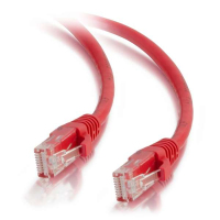 C2G Câble de raccordement pour réseau Cat6 UTP LSZH 3 m - Rouge