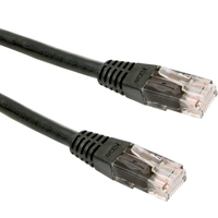 Gembird PP12-3M/BK kabel sieciowy Czarny Cat5e U/UTP (UTP)