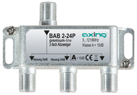 Axing BAB 2-24P Kabelsplitter Grijs