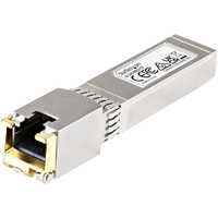 StarTech.com Módulo Transceptor SFP+ Compatible con HPE 813874-B21 - 10GBASE-T - SFP a RJ45 Cat6 / Cat5e - SFP+ Ethernet Gigabit de 10Gb - RJ45 - 30m - HPE BladeSystem, c-Class