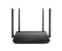 ASUS RT-AC57U wireless router Gigabit Ethernet Dual-band (2.4 GHz / 5 GHz) Black