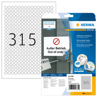 HERMA 4385 etiqueta de impresora Blanco Etiqueta para impresora autoadhesiva