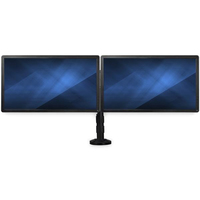 StarTech.com ARMBARDUOG uchwyt / stojak do monitorów 68,6 cm (27") Czarny Biurko