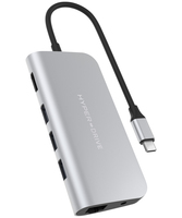 HYPER HD30F USB 2.0 Type-C Srebrny