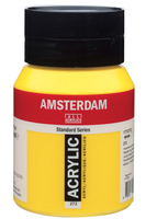 Amsterdam Standard Acrylfarbe 500 ml Gelb Flasche