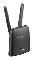 D-Link N300 router wireless Ethernet Banda singola (2.4 GHz) 4G Nero