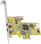 Dawicontrol DC-1394 PCIe Schnittstellenkarte/Adapter