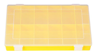 hünersdorff 611800 tárolódoboz Téglalap alakú Polipropilén (PP) Sárga