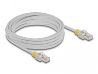 DeLOCK 80121 netwerkkabel Grijs 5 m Cat6a S/FTP (S-STP)