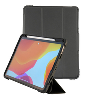 4smarts 458787 tabletbehuizing 25,9 cm (10.2") Flip case Zwart, Transparant