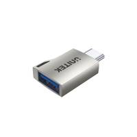 UNITEK A1025GNI zmieniacz płci / kabli USB C USB A Srebrny