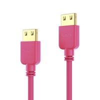 PureLink PI0505-003 HDMI-Kabel 0,3 m HDMI Typ A (Standard) Pink