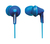 Panasonic RP-HJE125E-A słuchawki/zestaw słuchawkowy Przewodowa Douszny Muzyka Niebieski