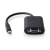 DELL 470-13630 video cable adapter Mini DisplayPort VGA (D-Sub) Black