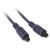 C2G 0.5m Velocity Toslink Optical Digital Cable Audio-Kabel 0,5 m Schwarz
