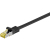 Goobay RJ-45 CAT7 3m networking cable Black S/FTP (S-STP)