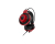 MSI DS501 Zestaw słuchawkowy Przewodowa Opaska na głowę Gaming Czarny, Czerwony