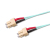 Uniformatic 1m SC-SC câble de fibre optique OM3 Bleu