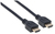 Manhattan 353939 HDMI kábel 2 M HDMI A-típus (Standard) Fekete