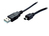 shiverpeaks BS77161 câble USB 1 m USB 2.0 USB A Mini-USB B Noir