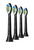 Philips W Optimal White HX6064/11 4-pack sonic toothbrush heads