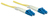 Intellinet Glasfaser LWL-Anschlusskabel, Duplex, Singlemode, LC/LC, 9/125 µm, OS2, 1 m, gelb
