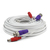 Swann SWPRO-15ULCBL coaxial cable 15 m BNC White
