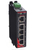 Red Lion SLX-5ES-1 Netzwerk-Switch Unmanaged Fast Ethernet (10/100) Schwarz, Rot