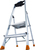 Krause 127204 ladder Step ladder Aluminium, Black, Orange