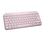 Logitech MX Keys Mini teclado RF Wireless + Bluetooth QWERTY Inglés Rosa