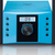 Lenco MC-013BU przenośny system stereo Cyfrowy 4 W FM Niebieski Odtwarzacz mp3