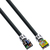 InLine Patch cable, U/UTP, Cat.6A, halogen-free, AWG23 copper, black 30m