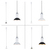 Paulmann Runa suspension lighting Flexible mount GU10 Grey, White