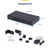 StarTech.com 8-Port DisplayPort KVM Switch met 1U Rackmontage Kit, 4K 60Hz DP 1.2, Drukknop & Hotkey Schakelaar, 4-Port USB Hub, OS Onafhankelijk, TAA Compliant