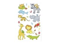 Aufkleber bsb Deco Sticker Babytiere, Blisterpackung