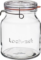 Lock-Eat Handy Jar Einmachglas mit Deckel 2l * - Luigi Bormioli