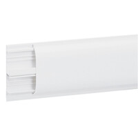 Plinthe DLPlus 80x20mm 2 compartiments blanc (030069)